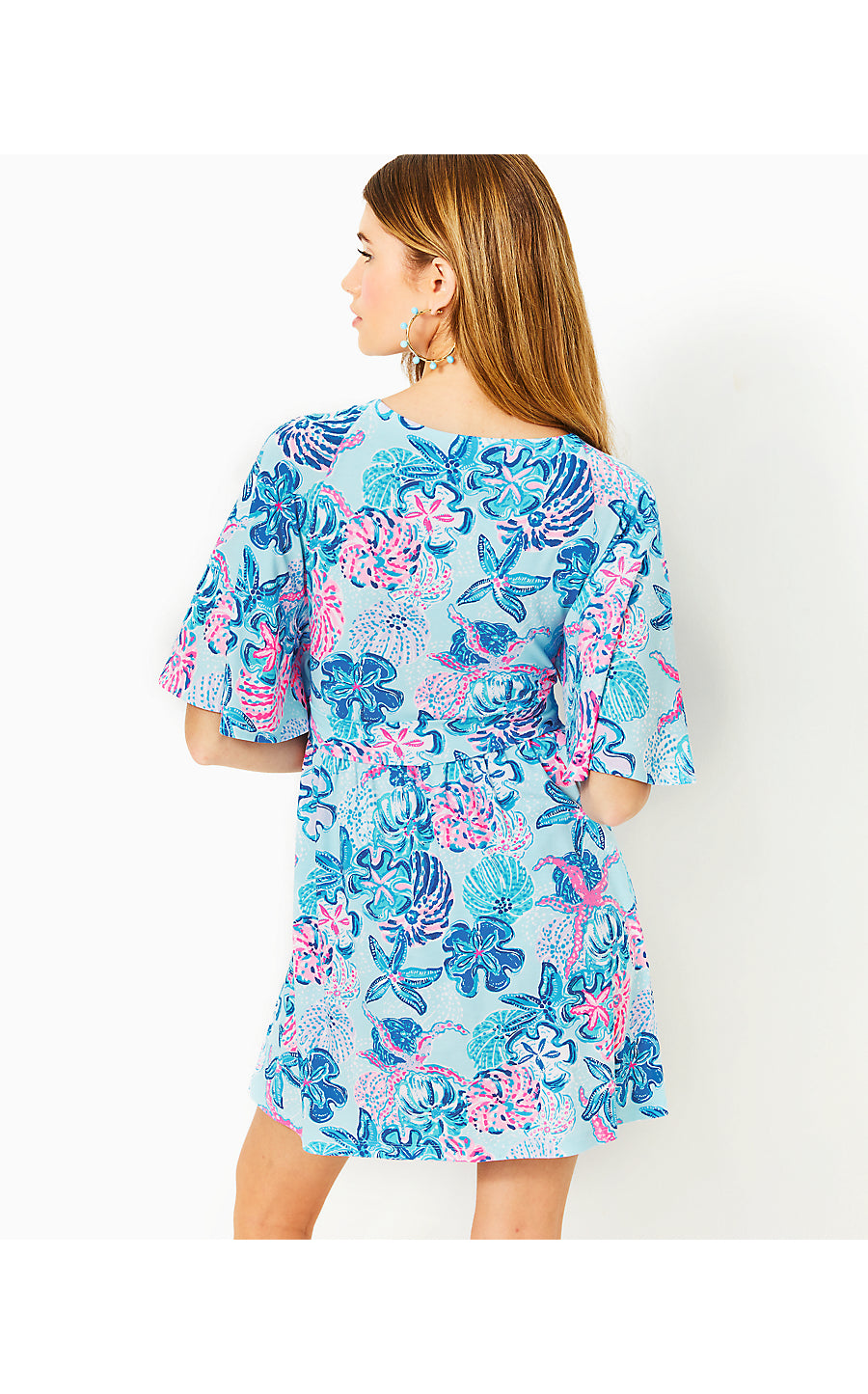 MINKA SKIRTED ROMPER - MULTI - BAHAMAS BEACHCOMBER