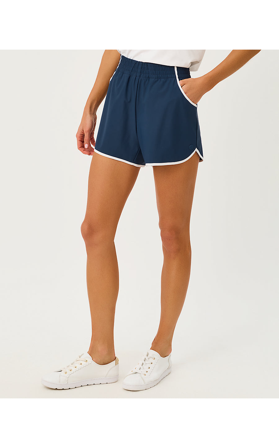 BACKCOURT SHORT UPF 50+ - LOW TIDE NAVY