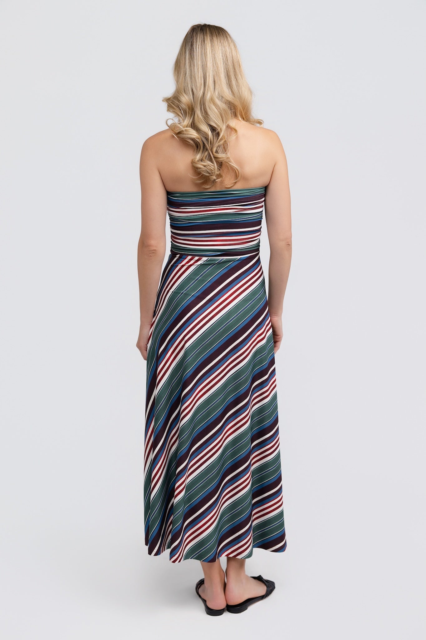 GLORIA DRESS - CREW STRIPE