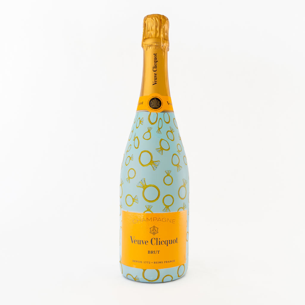 Beau Bottles Blue Engagement Ring