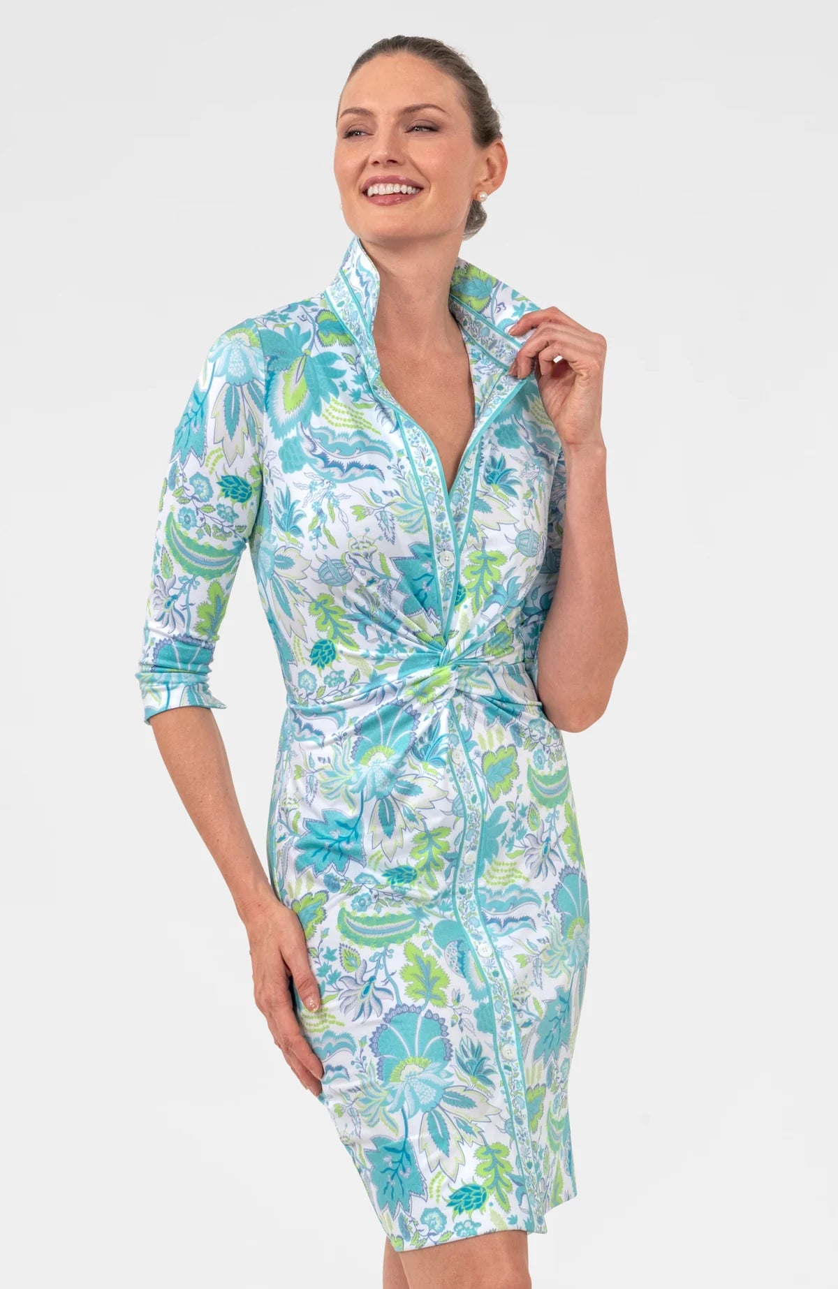 Twist & Shout Dress - Blooming Party