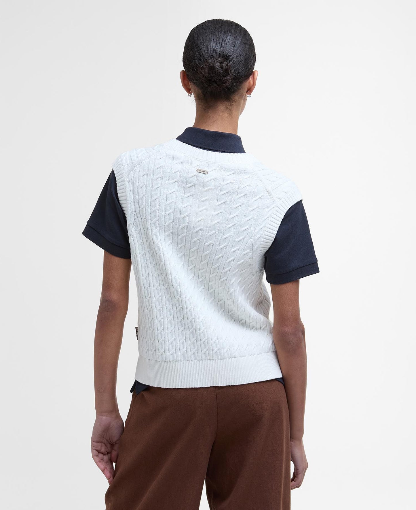 HARTLAND KNITTED JUMPER - CLOUD