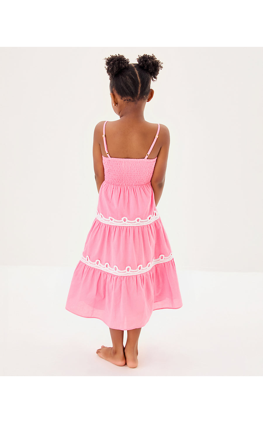 MINI ZANNA MIDI DRESS - CONCH SHELL PINK