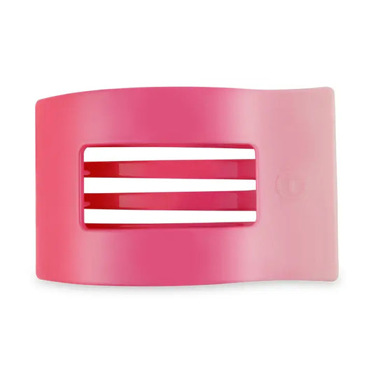 Flat Rectangle Hair Clip | Large | Kiss & Tell