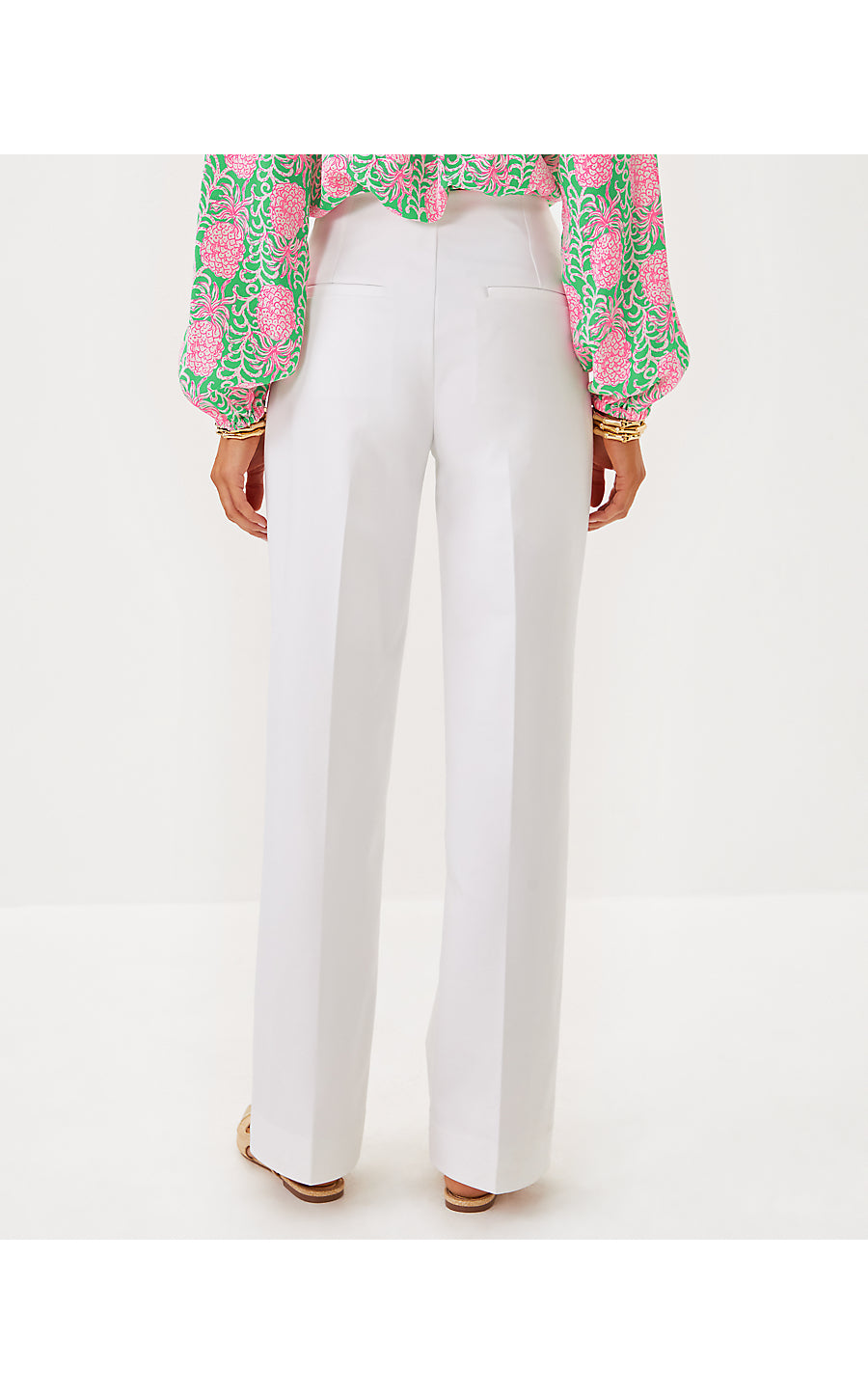 ELLAMARIE STRETCH PANT - RESORT WHITE