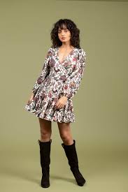 The Sterling Stretch Dress - Woodland Flora