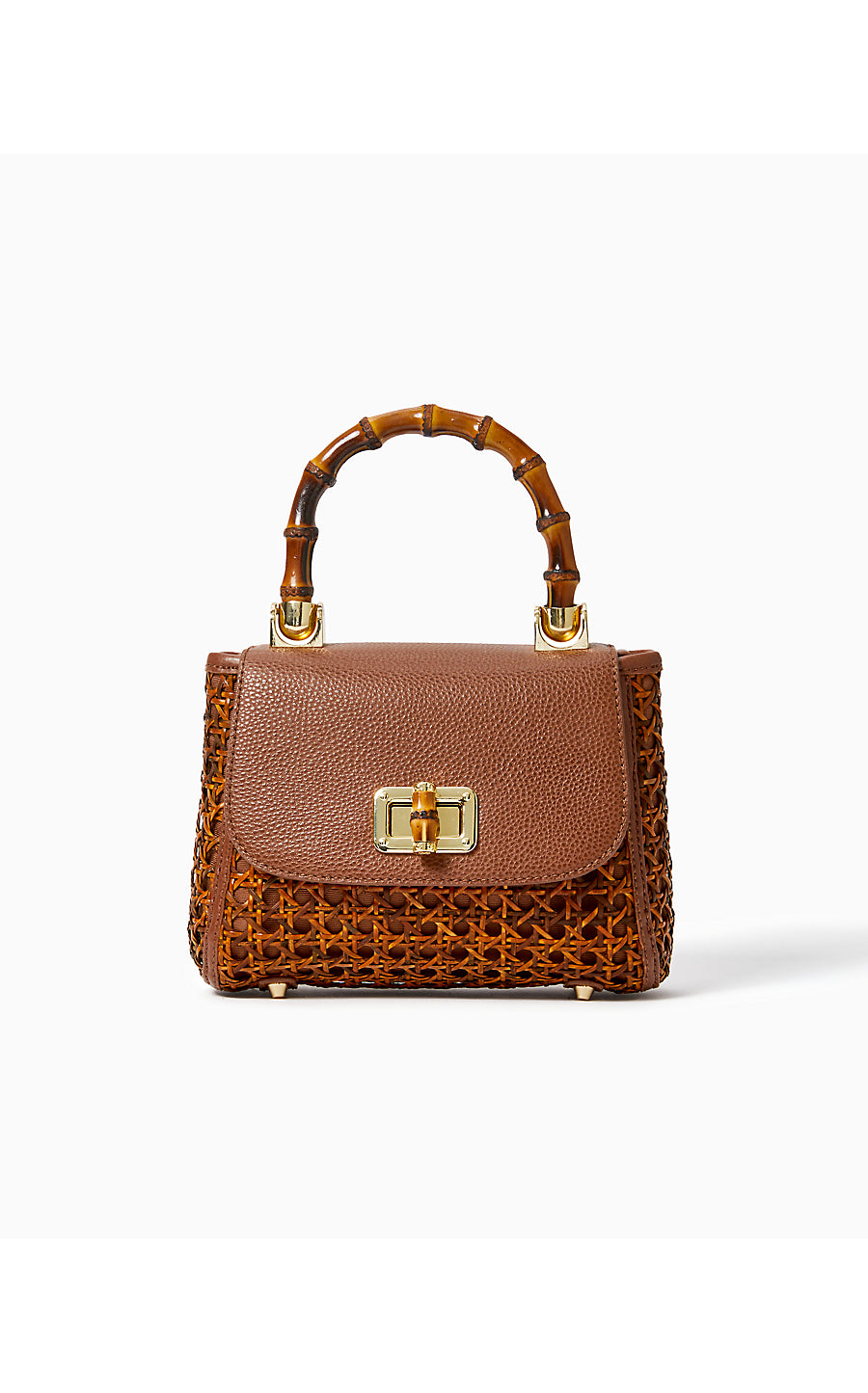 PARTON TOP HANDLE BAG - BUNGALOW BROWN