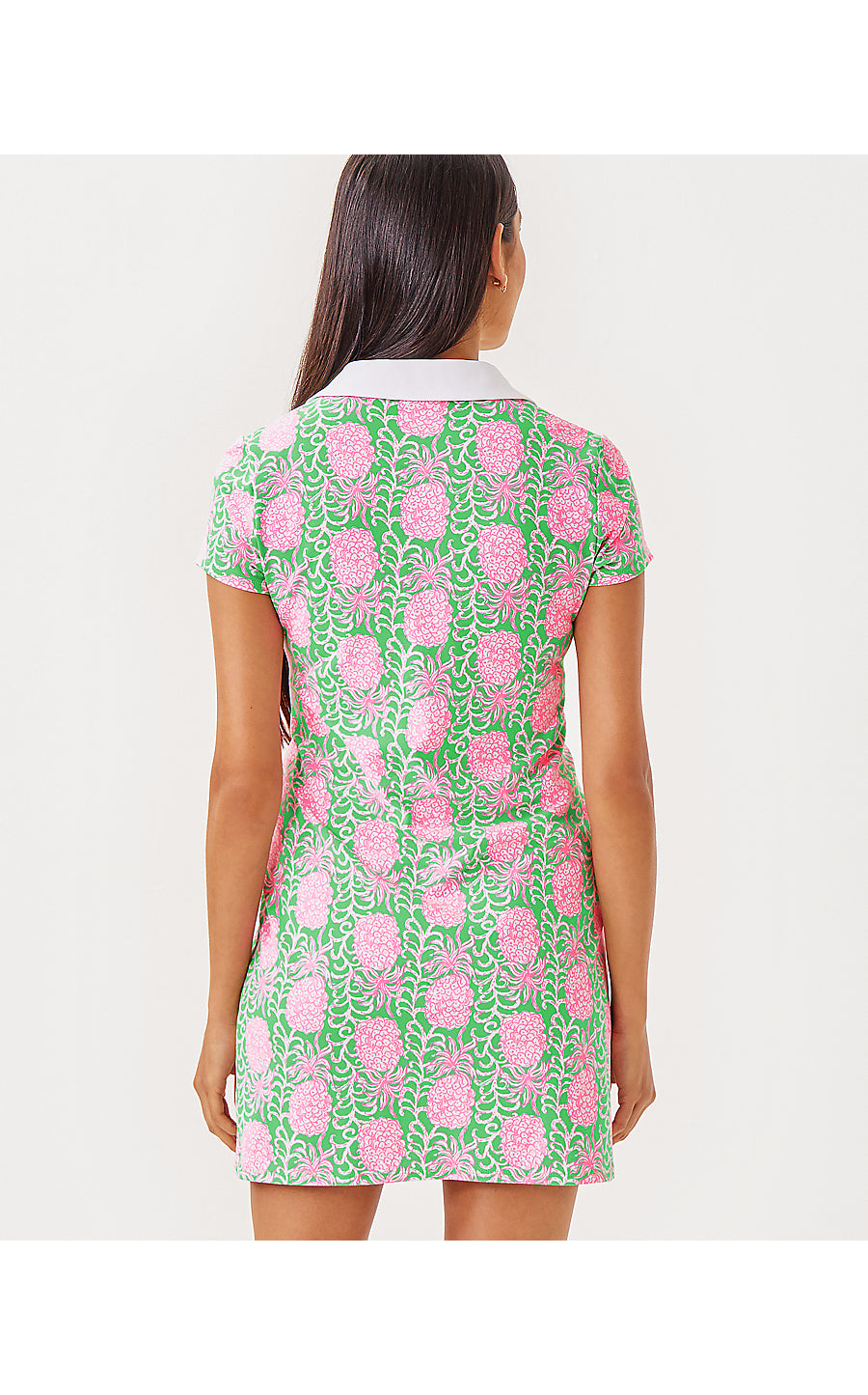 CAYO COSTA DRESS UPF 50+ - FAUNA GREEN - PARTY LIKE A PINEAPPLE