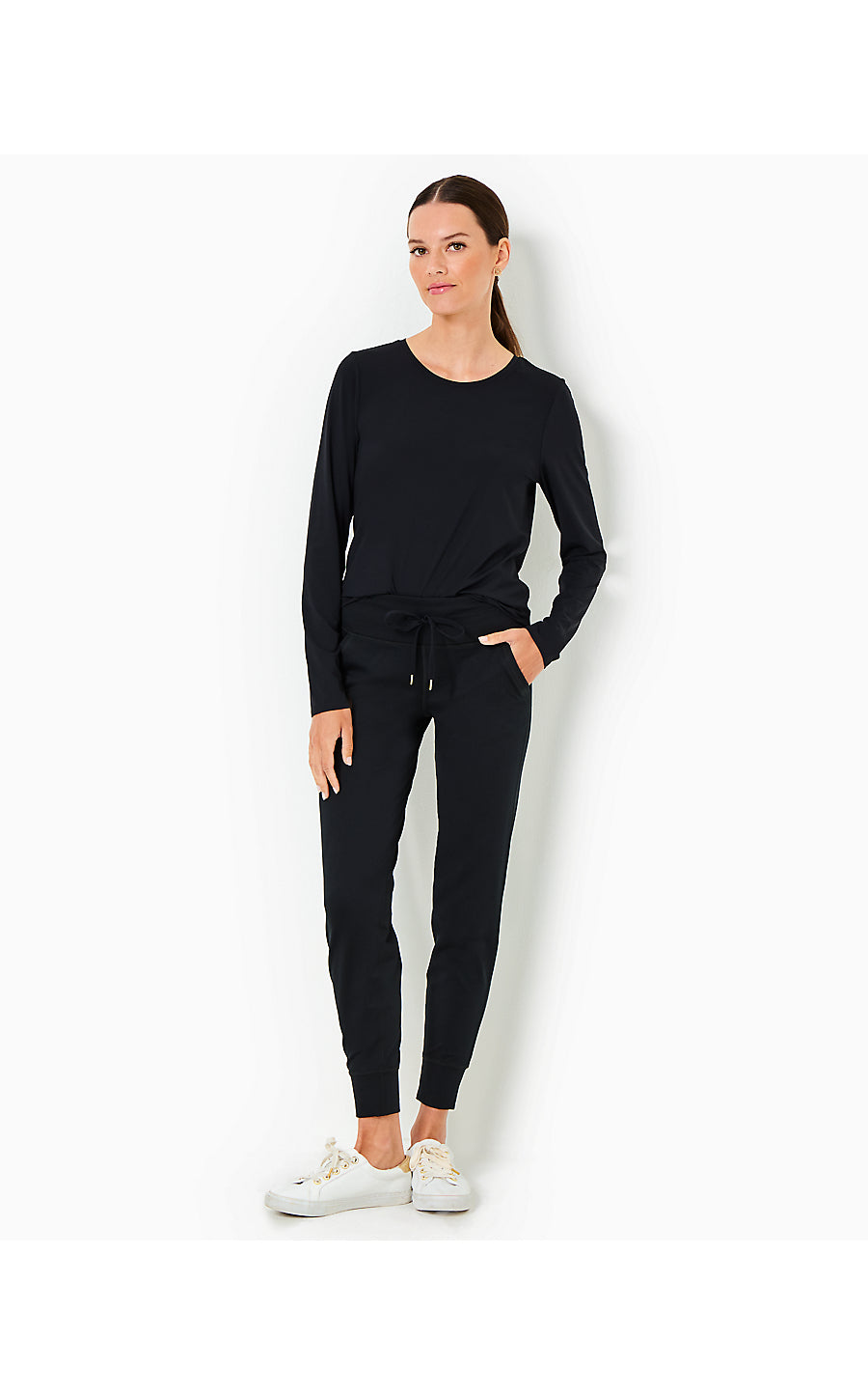 ISLAND MID RISE JOGGER - NOIR