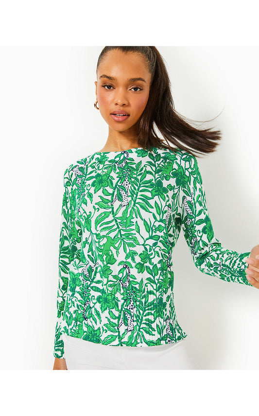 SALIMA SWEATER - FIDDLE LEAF GREEN - LIL ESCAPE PLAN