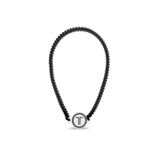 TELETIES - Spiral Hair Coil Headband | Jet Black
