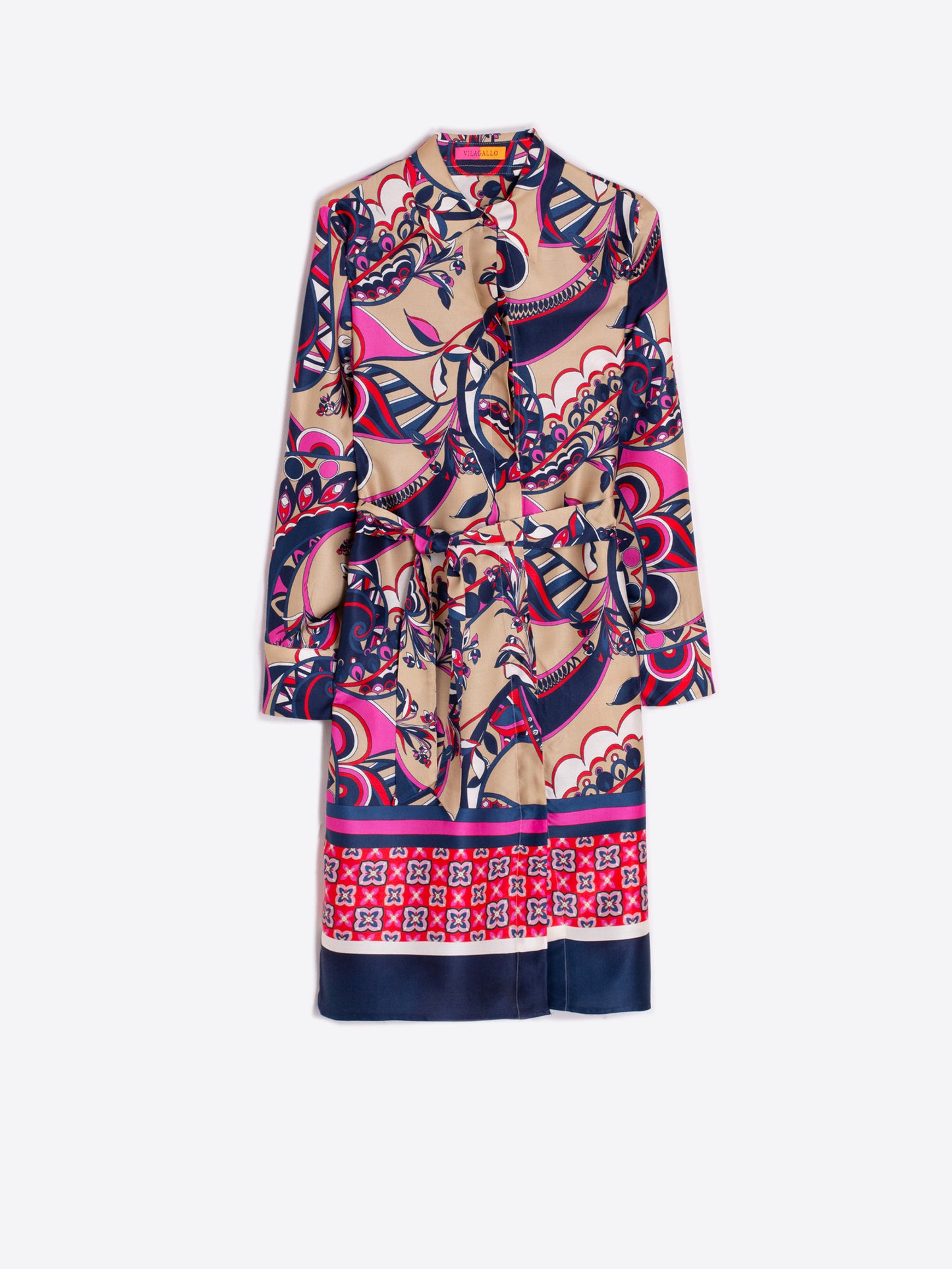 RENE DRESS-  CACHEMIR PRINT