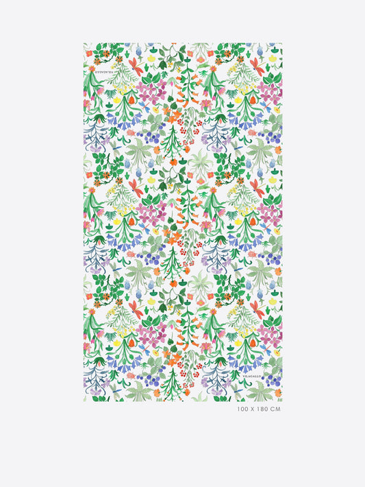 BOTANICAL PRINT FOULARD