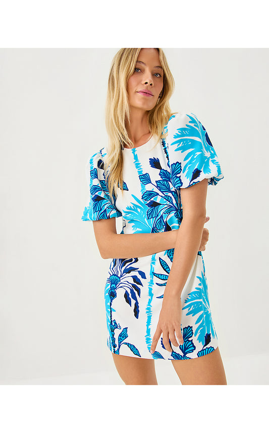 BRYNLEIGH SKIRTED ROMPER - COCONUT - OVERSIZED SWAYIN IN THE BREEZE
