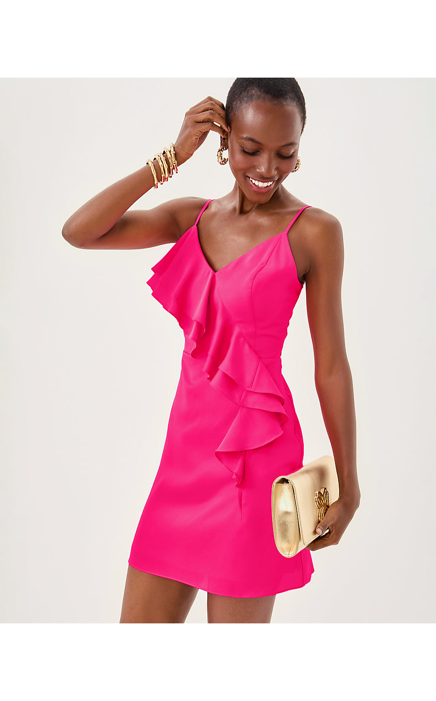 DELILA DRESS - PARIGI PINK