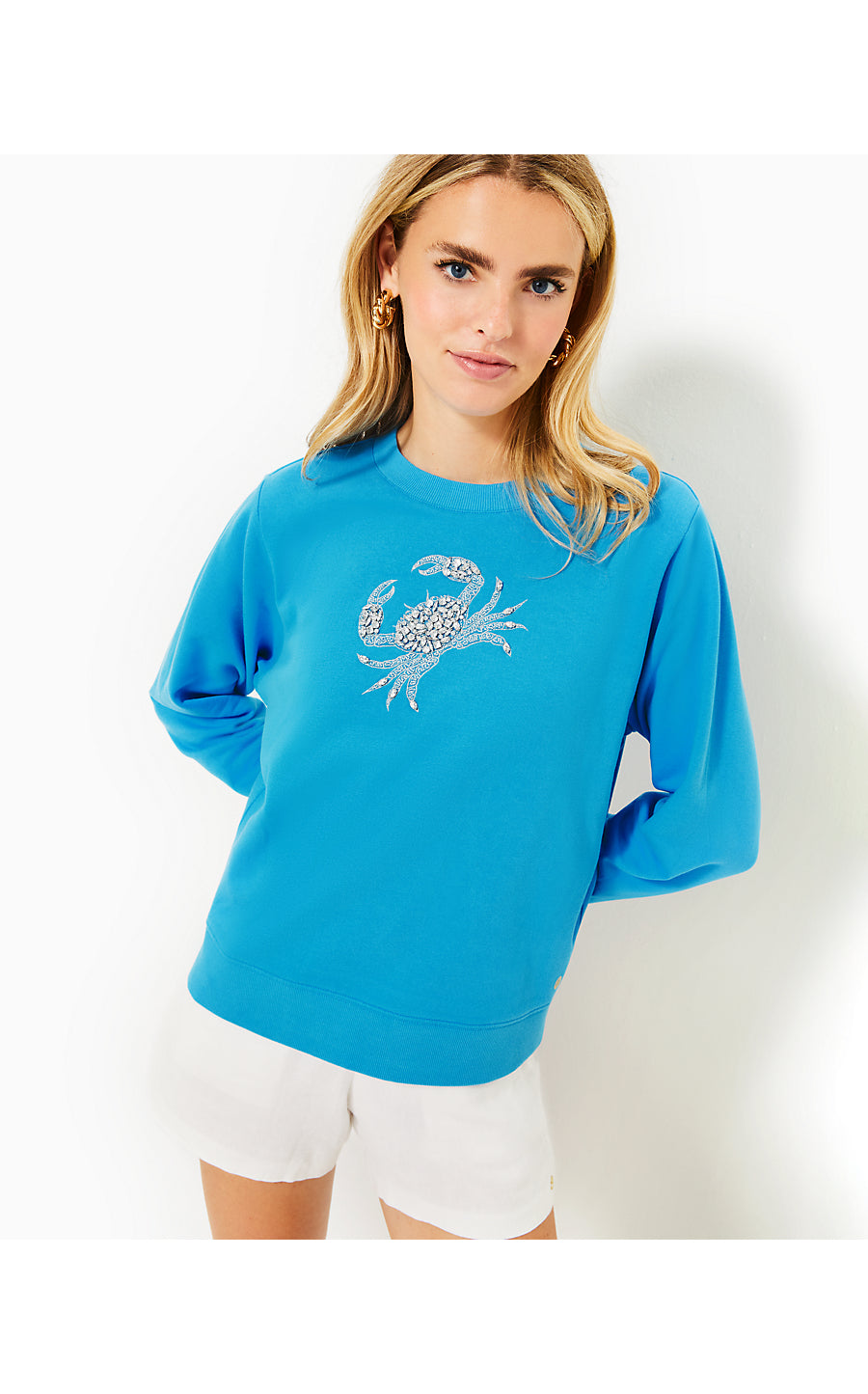 BALLAD COTTON SWEATSHIRT - CRAB