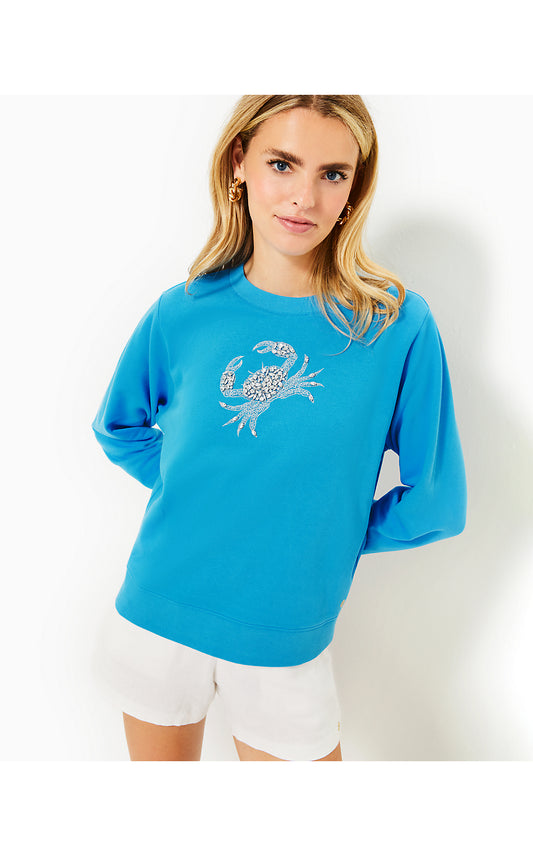 BALLAD COTTON SWEATSHIRT - CRAB