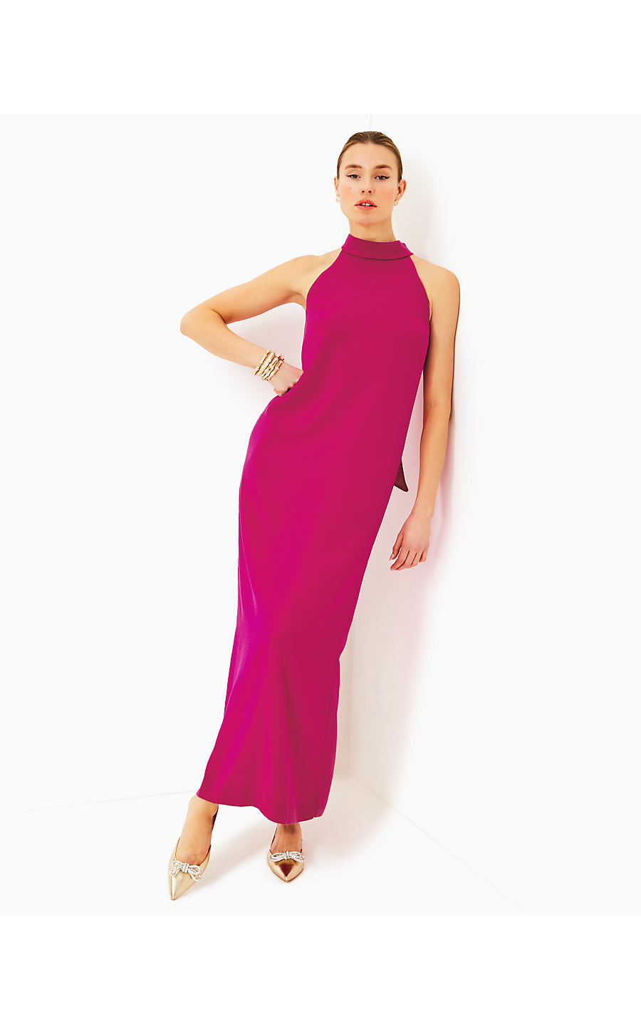 ALARIC MAXI DRESS - MYSTIQUE PINK