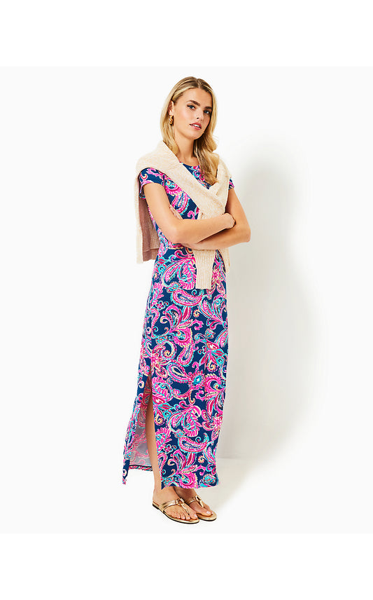 KADEN MAXI DRESS - MULTI - FLITTING ABOUT