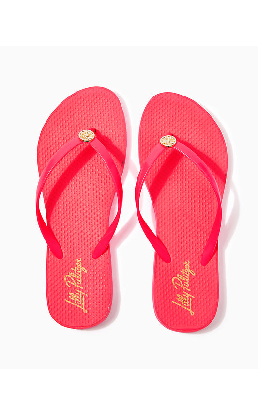 POOL FLIP FLOP - MIZNER RED