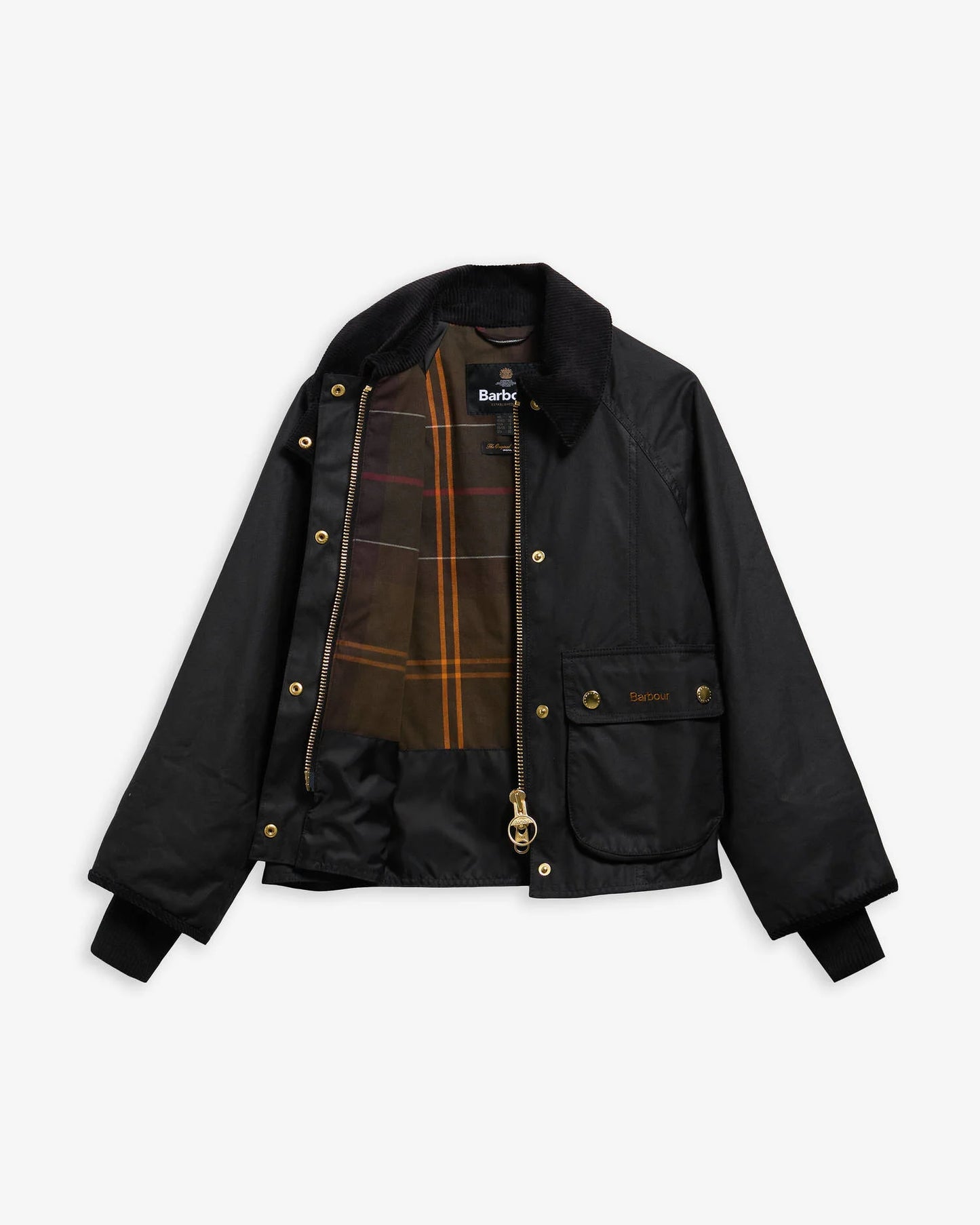 BARBOUR CROPPED BEADNELL- BLACK
