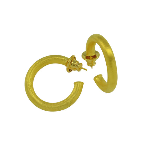 Betty Carré - BINSA EARRINGS HOOPS: Gold