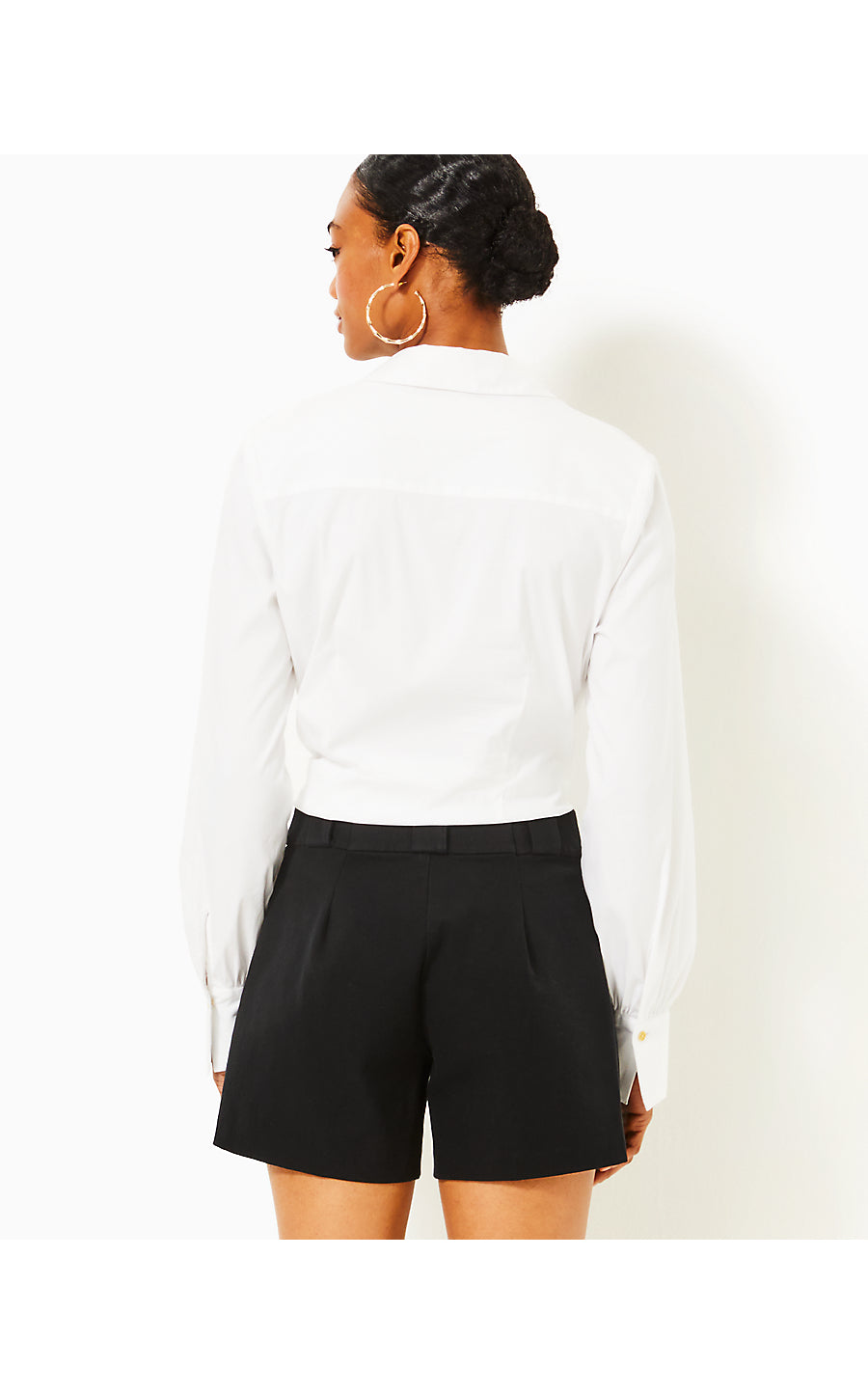 PARRISH HIGH RISE SHORT - NOIR