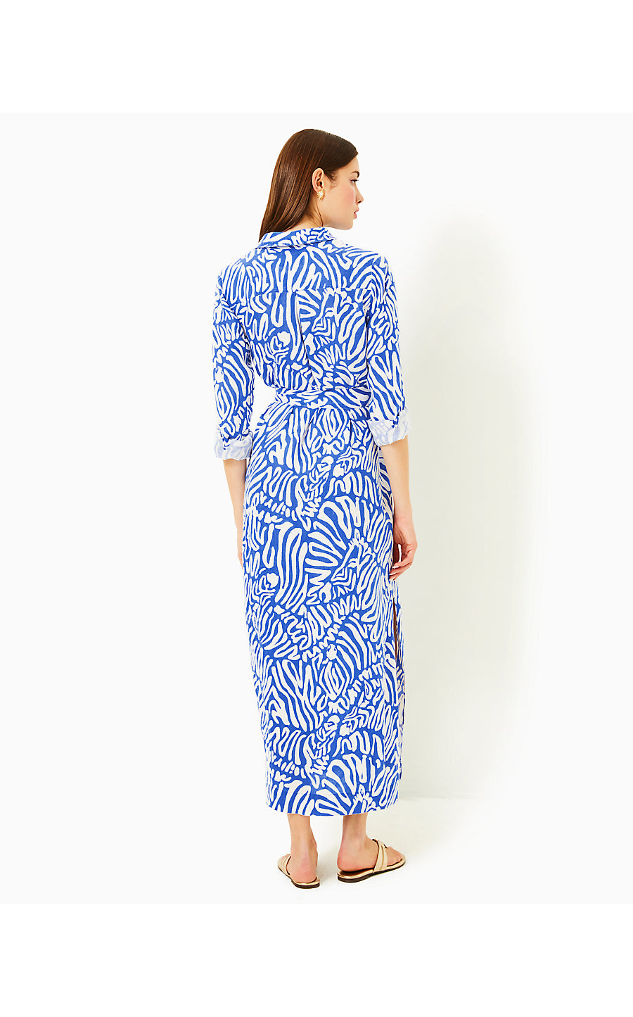 MILLICENT MAXI DRESS - MARTINIQUE BLUE - ZEE BEBE