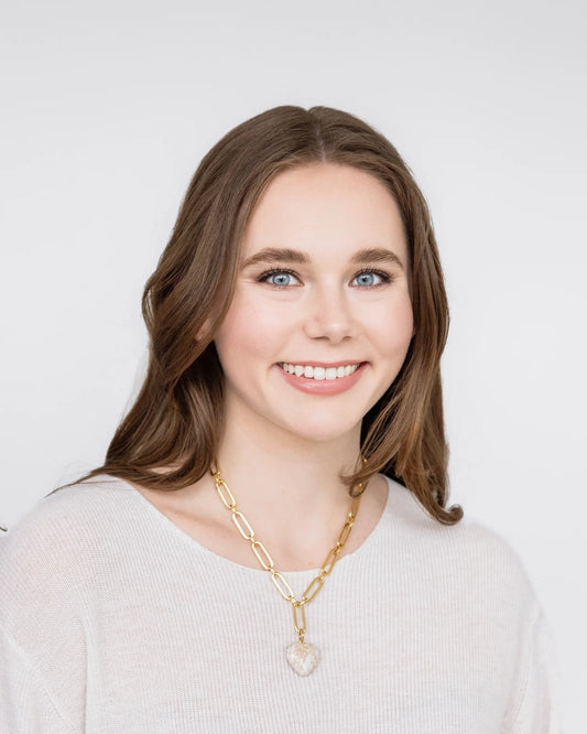 Audrey Heart Necklace