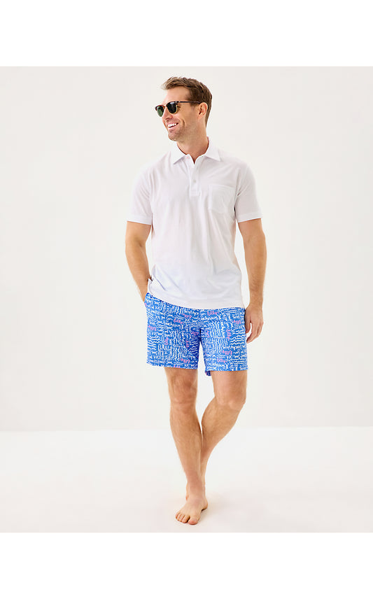 MENS STUFF DEL LAGO SWIM - SUNWASHED BLUE - SEACRETS