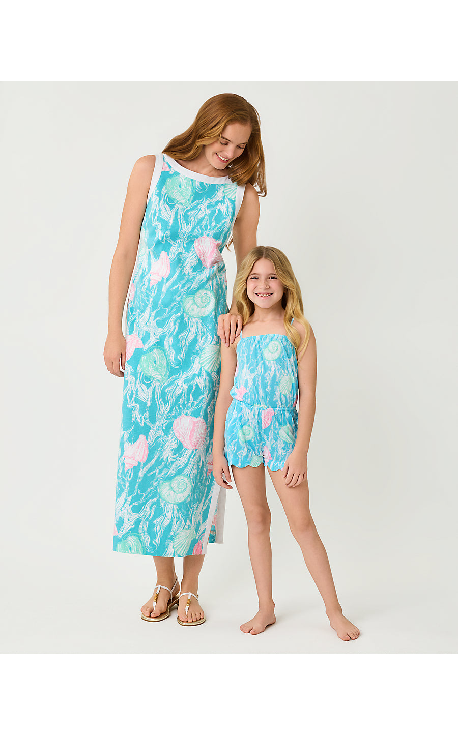 MINI JACE ROMPER - CAPRI BLUE - SHELDEN