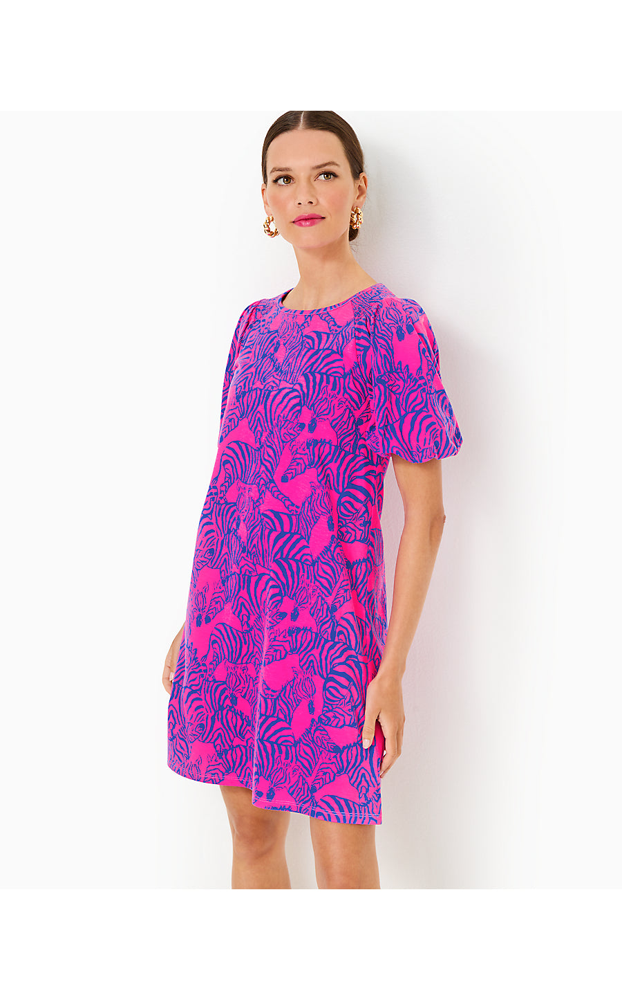 ROSEN DRESS - PASSION FRUIT PINK - WILD NIGHTS