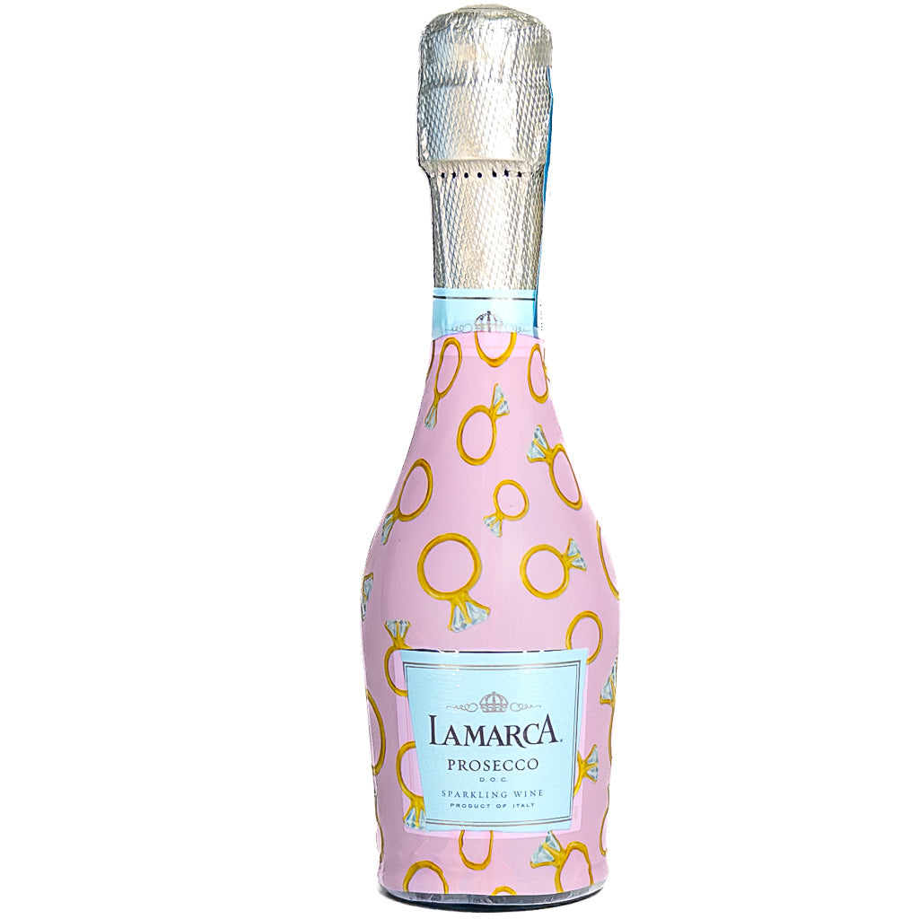 Beau Bottles Pink Engagement Ring - MINI