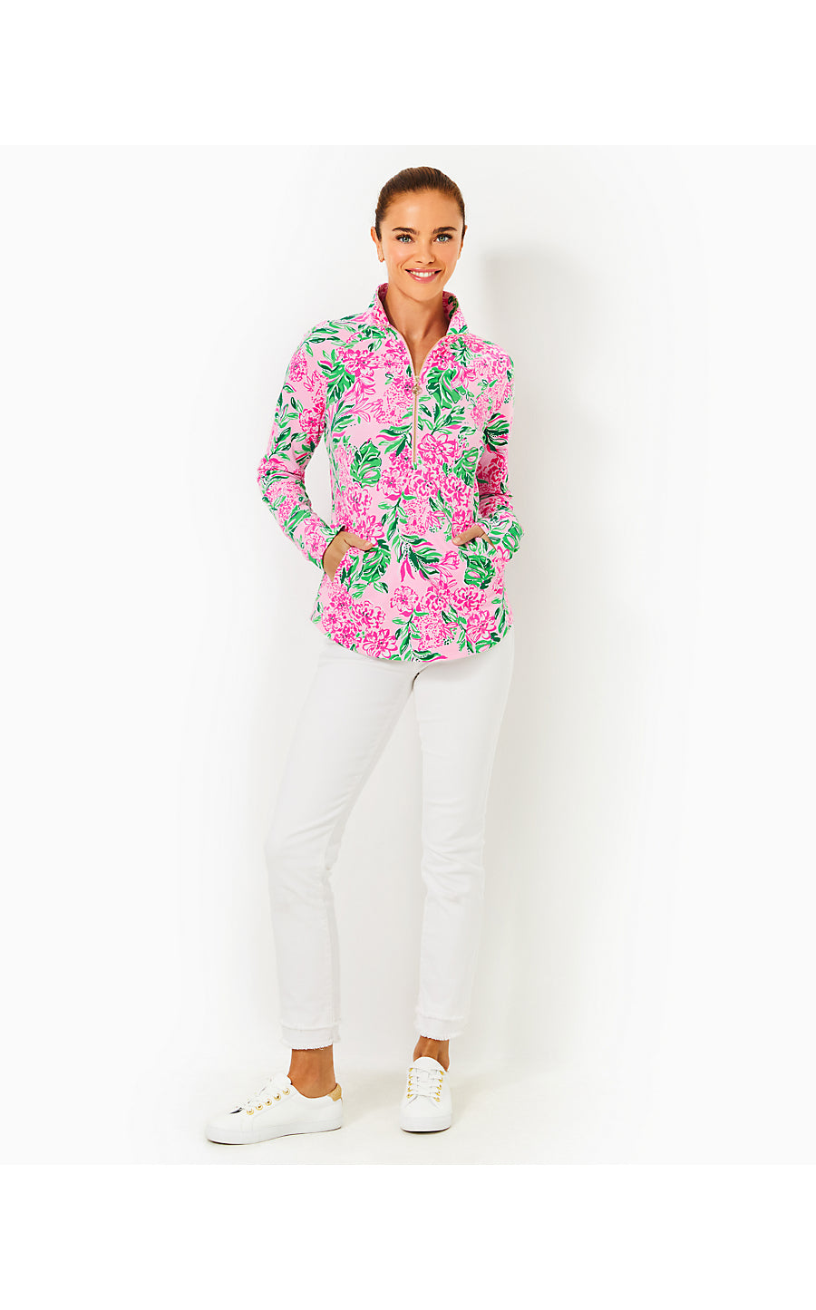 UPF 50+ SKIPPER POPOVER - CONCH SHELL PINK - KOALA LA LA