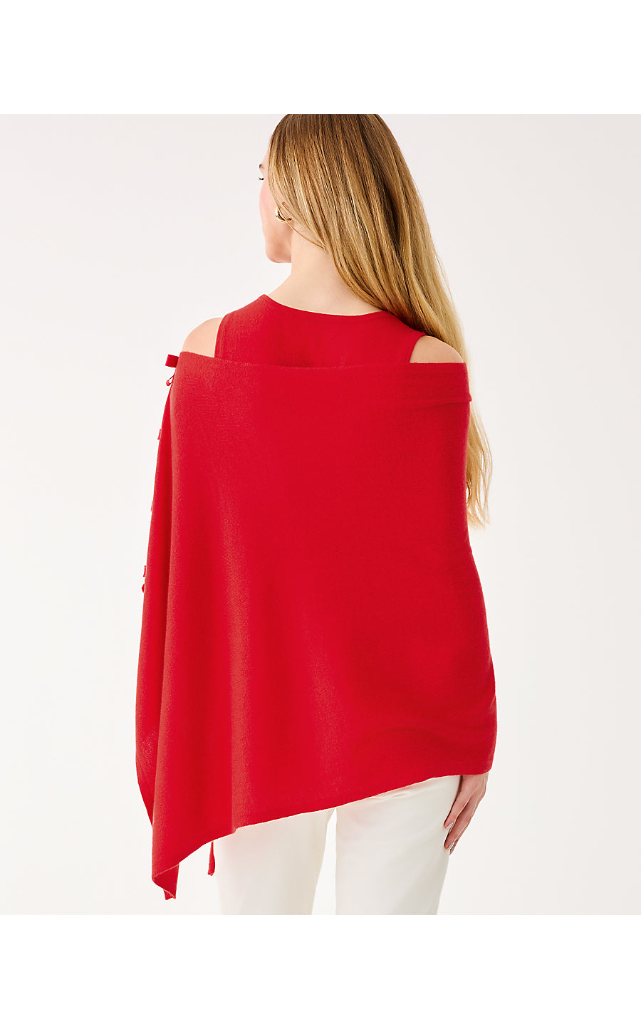 HARP WRAP W/ BOWS-CRANBERRY RED--1 SZ