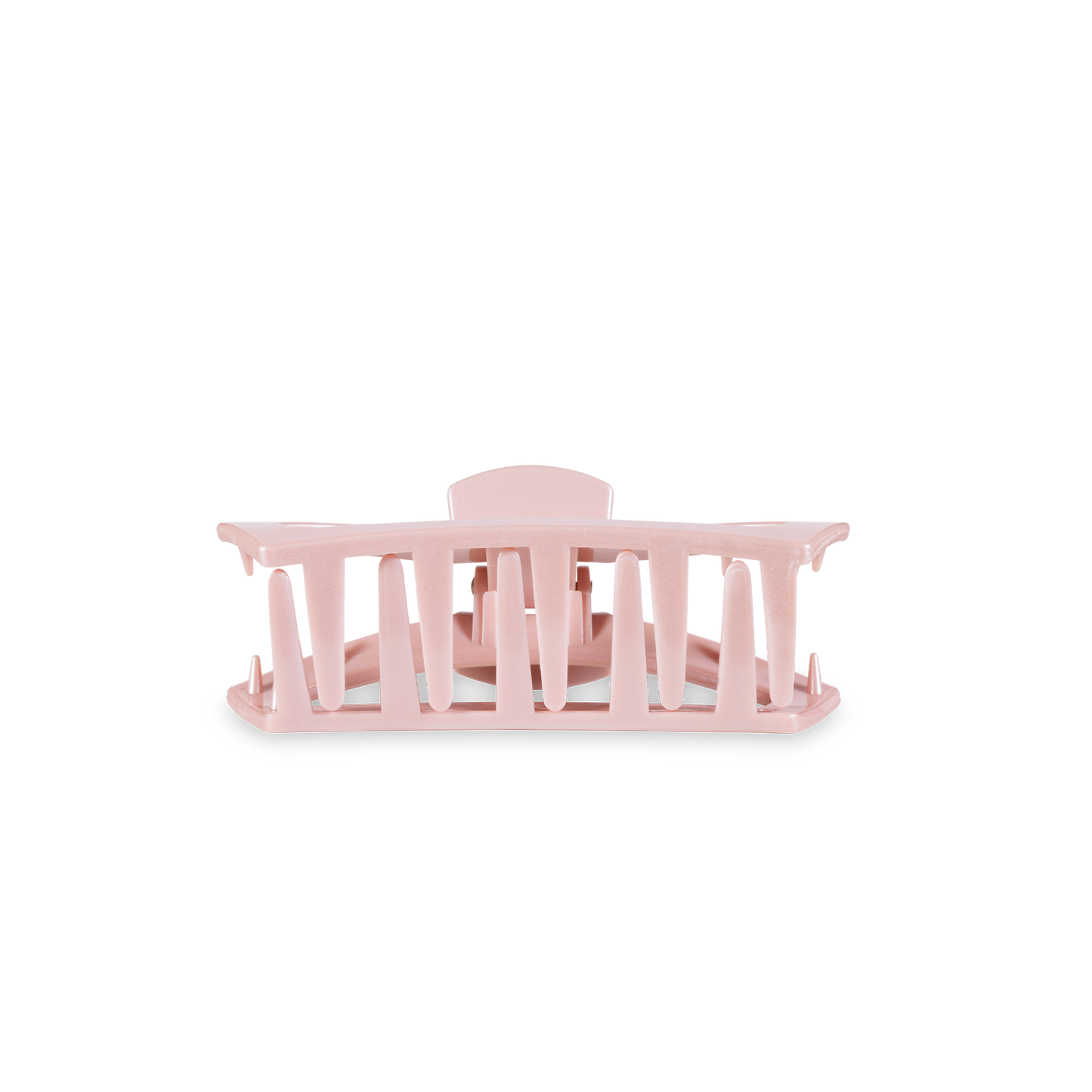 TELETIES - Open Hair Clip | Tiny | Pearly Pink