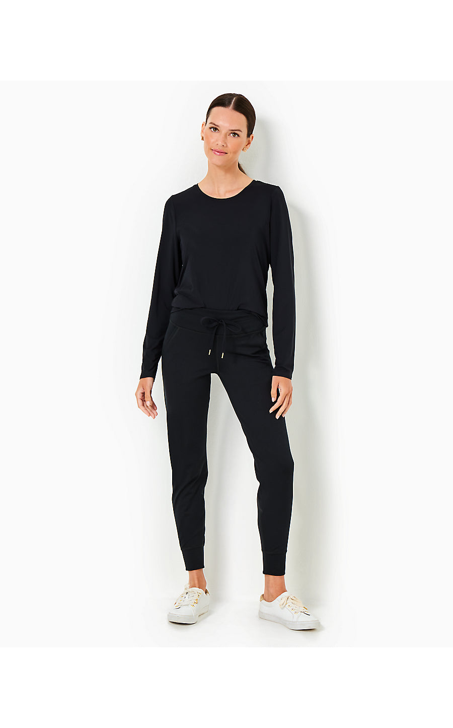 ISLAND MID RISE JOGGER - NOIR