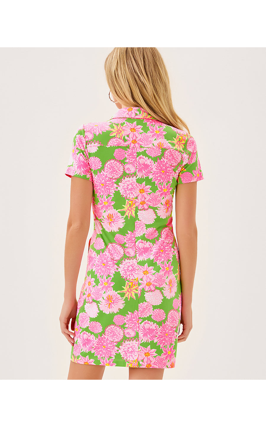MANDI UPF 50+ DRESS - MULTI - SEASIDE GARDEN