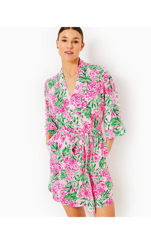 CASON PJ ROBE-CONCH SHELL PINK-KOALA LA LA