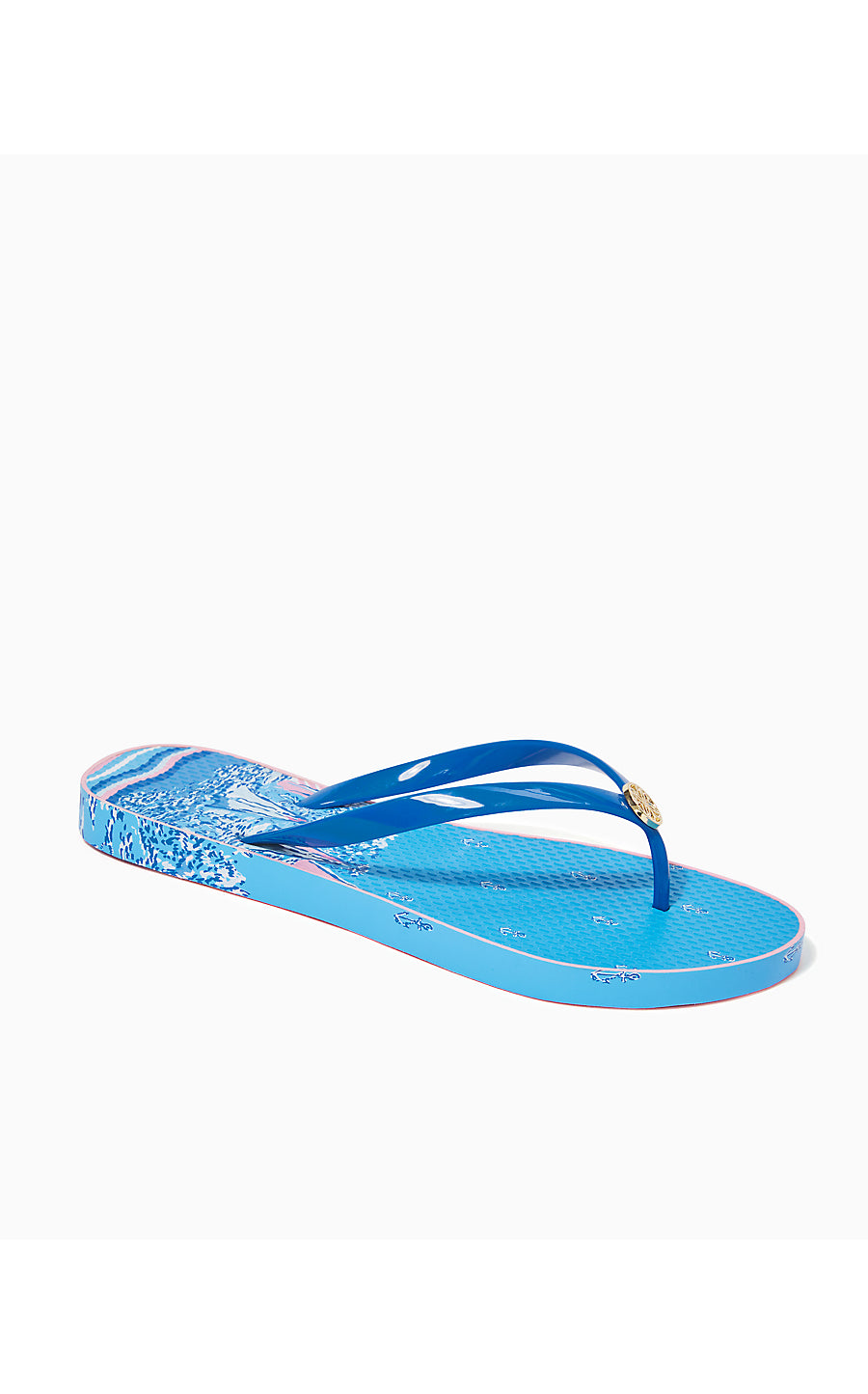 POOL FLIP FLOP - LUNAR BLUE - A LIL NAUTI