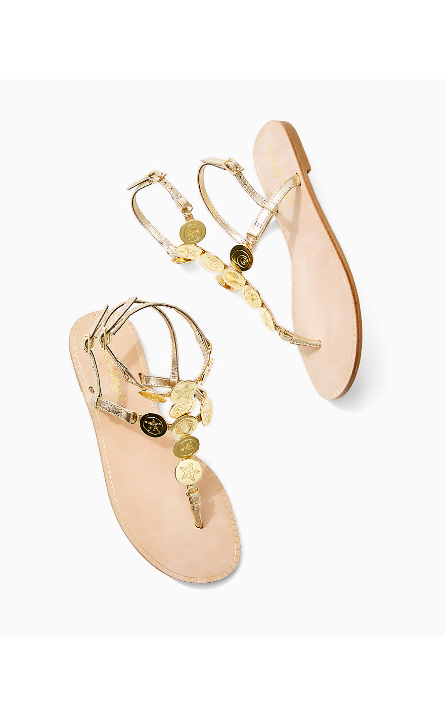 PALERMO SANDAL - GOLD METALLIC