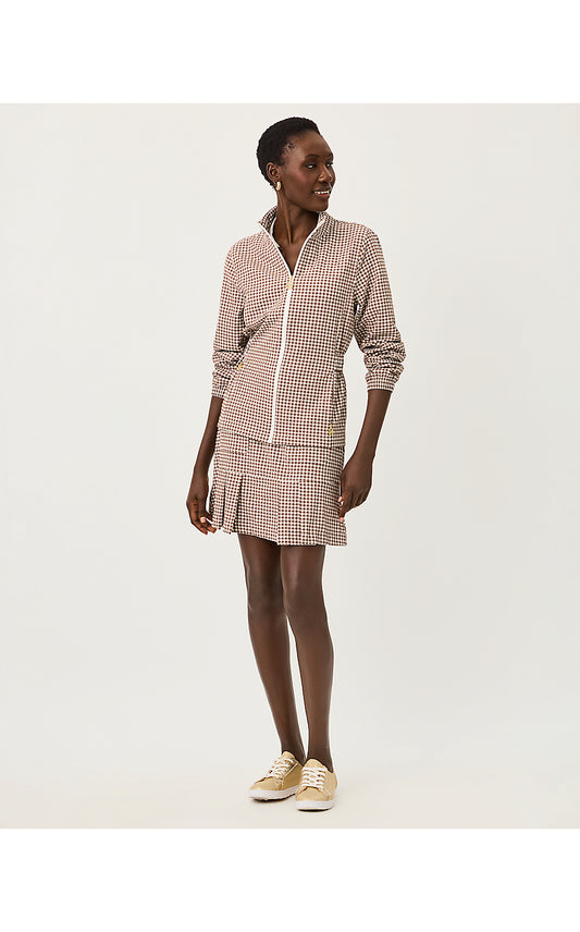 LUISA SKORT UPF 50+ - COCO BEACH - MINI PERFORMANCE GINGHAM