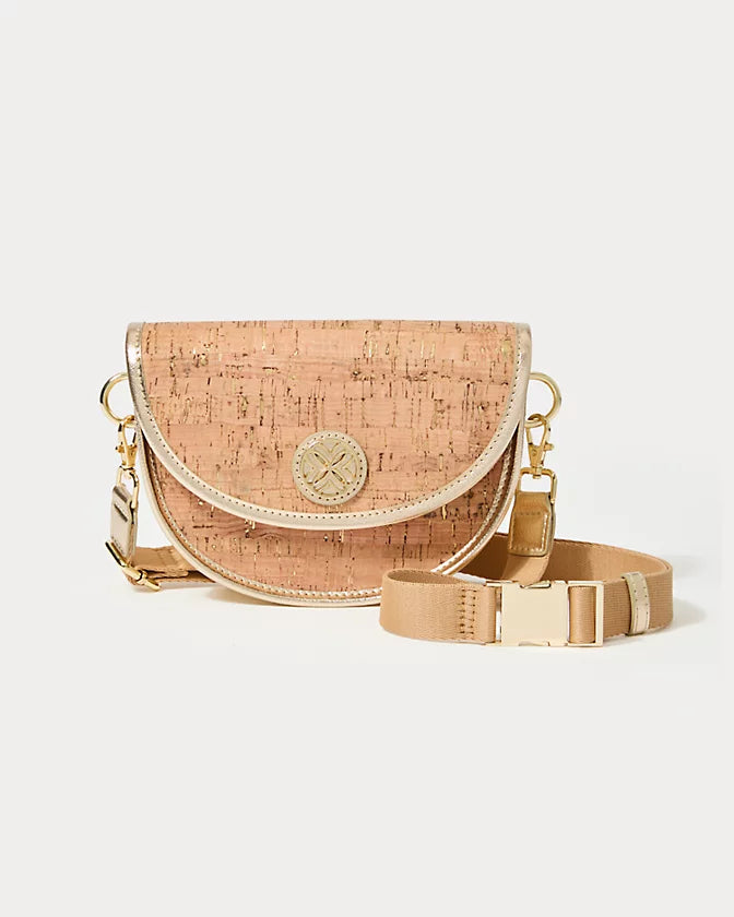 CAMILLE CORK BELT BAG - NATURAL -  - 1 SZ