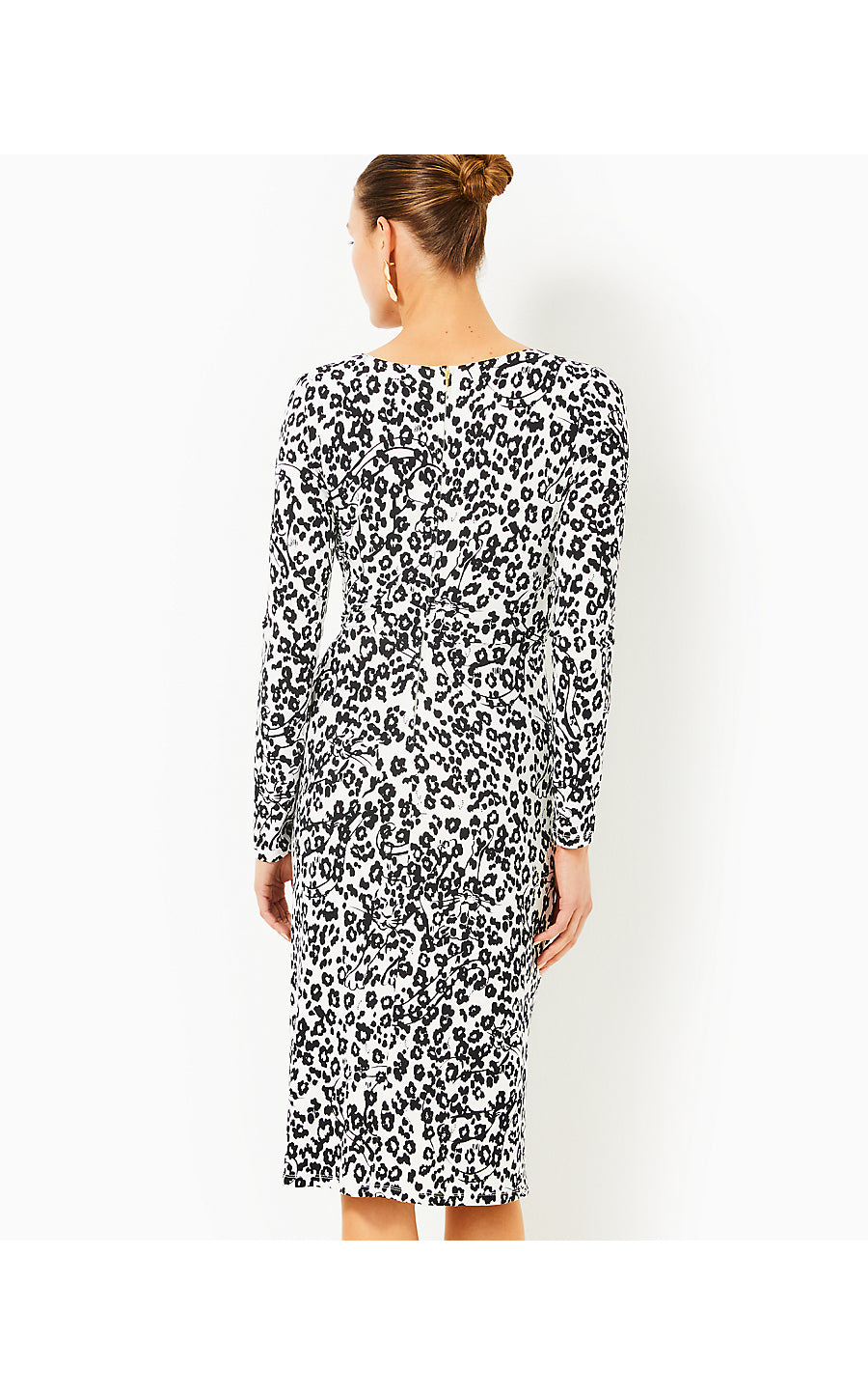 ODELLA MIDI DRESS - COCONUT - LETS PAWTY