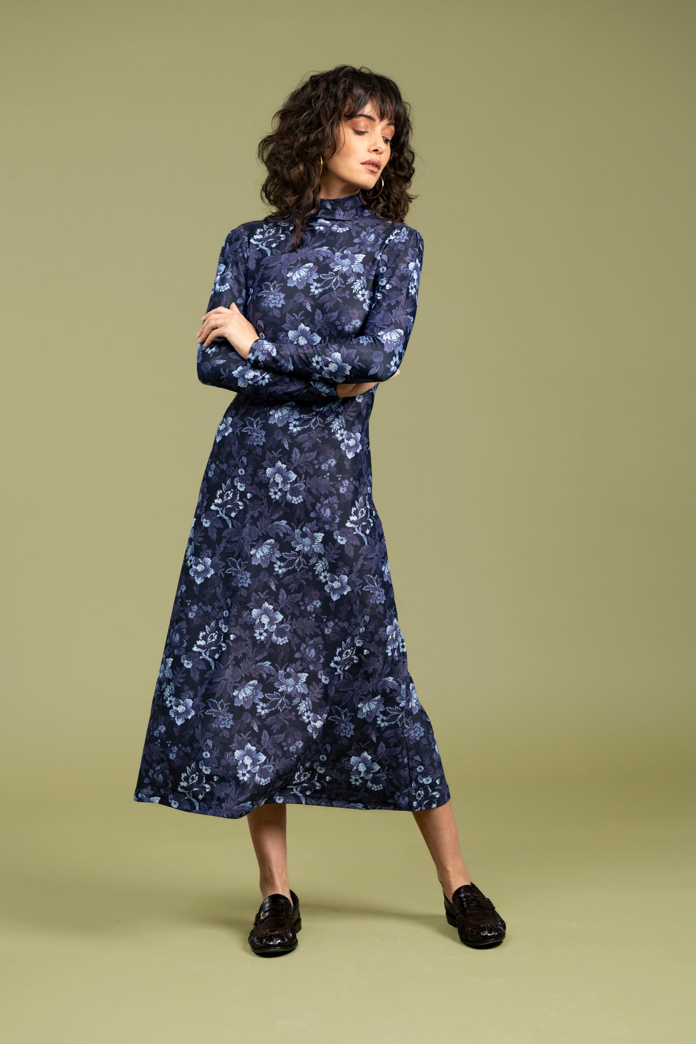 DAISY DRESS - ROYAL ROSE