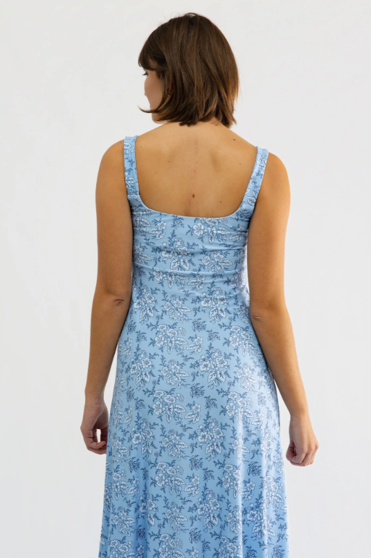 Paloma Dress - Raindrop Floral
