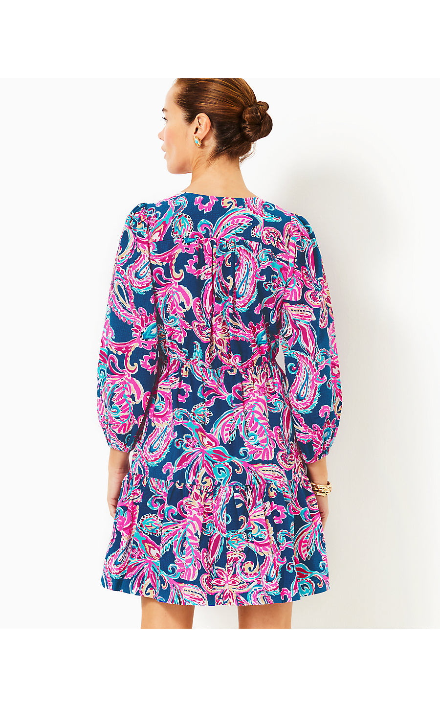 DEACON DRESS - MULTI - FLITTING ABOUT