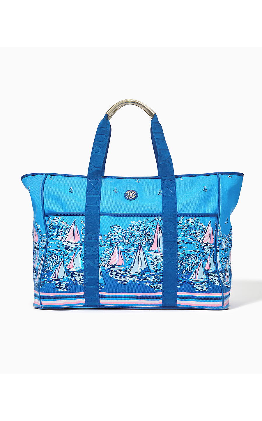 TRYSTIN OVERSIZED TOTE - LUNAR BLUE - A LIL NAUTI