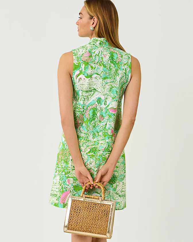 SLEEVELESS ROSEE DRESS - RESORT WHITE - SHIP TO SHORE