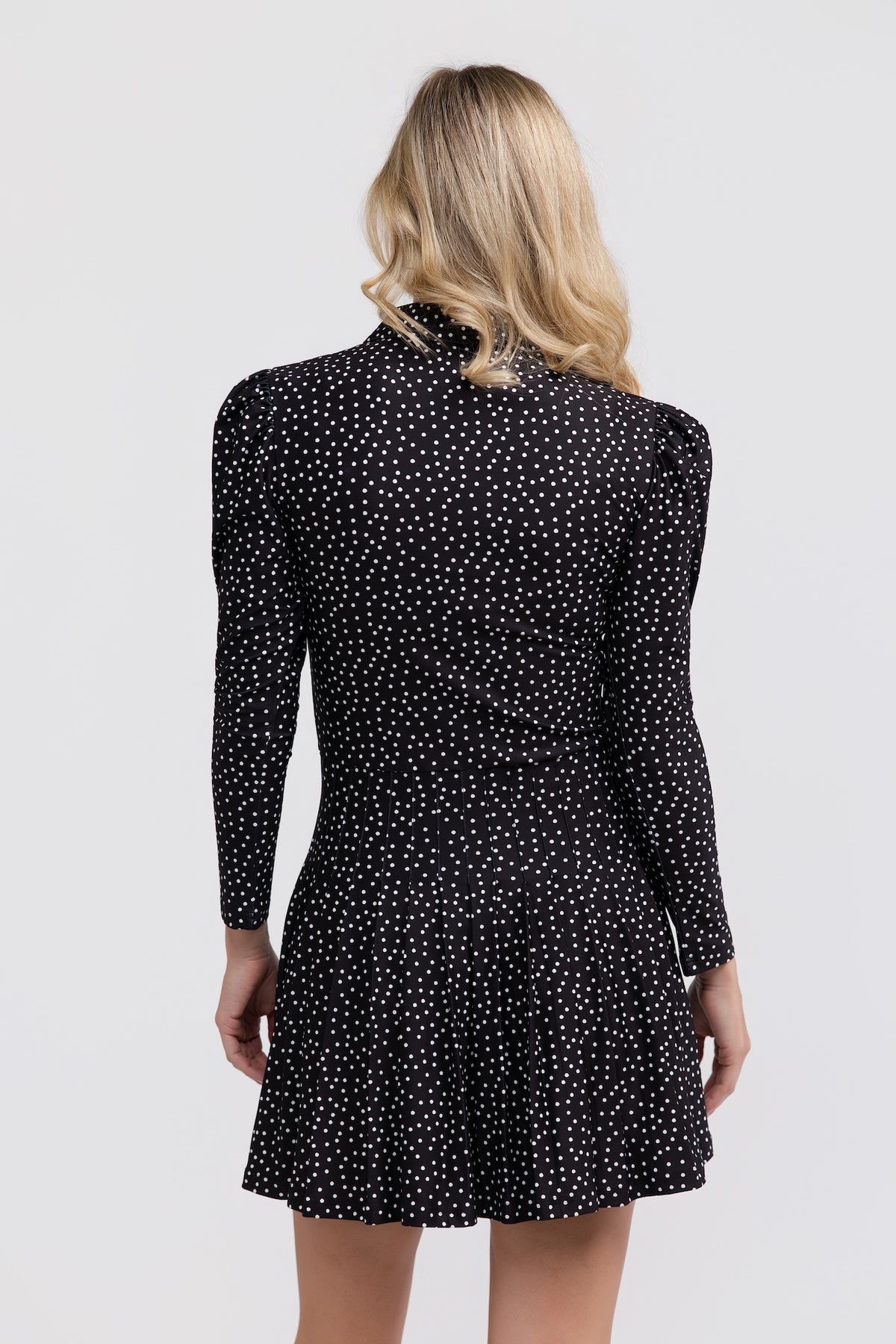 EDITH DRESS - DAINTY DOT BLACK